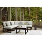 Ashley Beachloft Patio Square Coffee Table in Black and Gray - Table Only, , large
