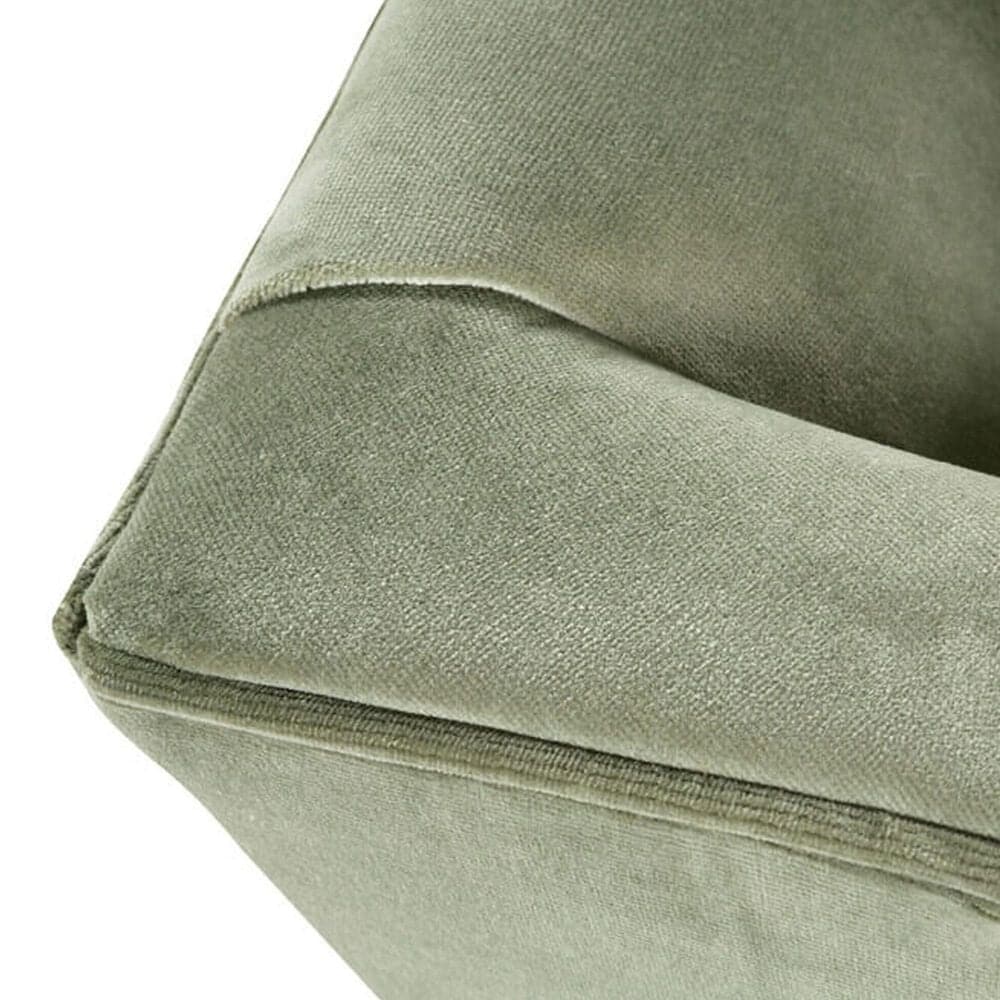 Rowe Furniture Madeline 90&quot; Stationary Sofa in Sage Velvet, , large