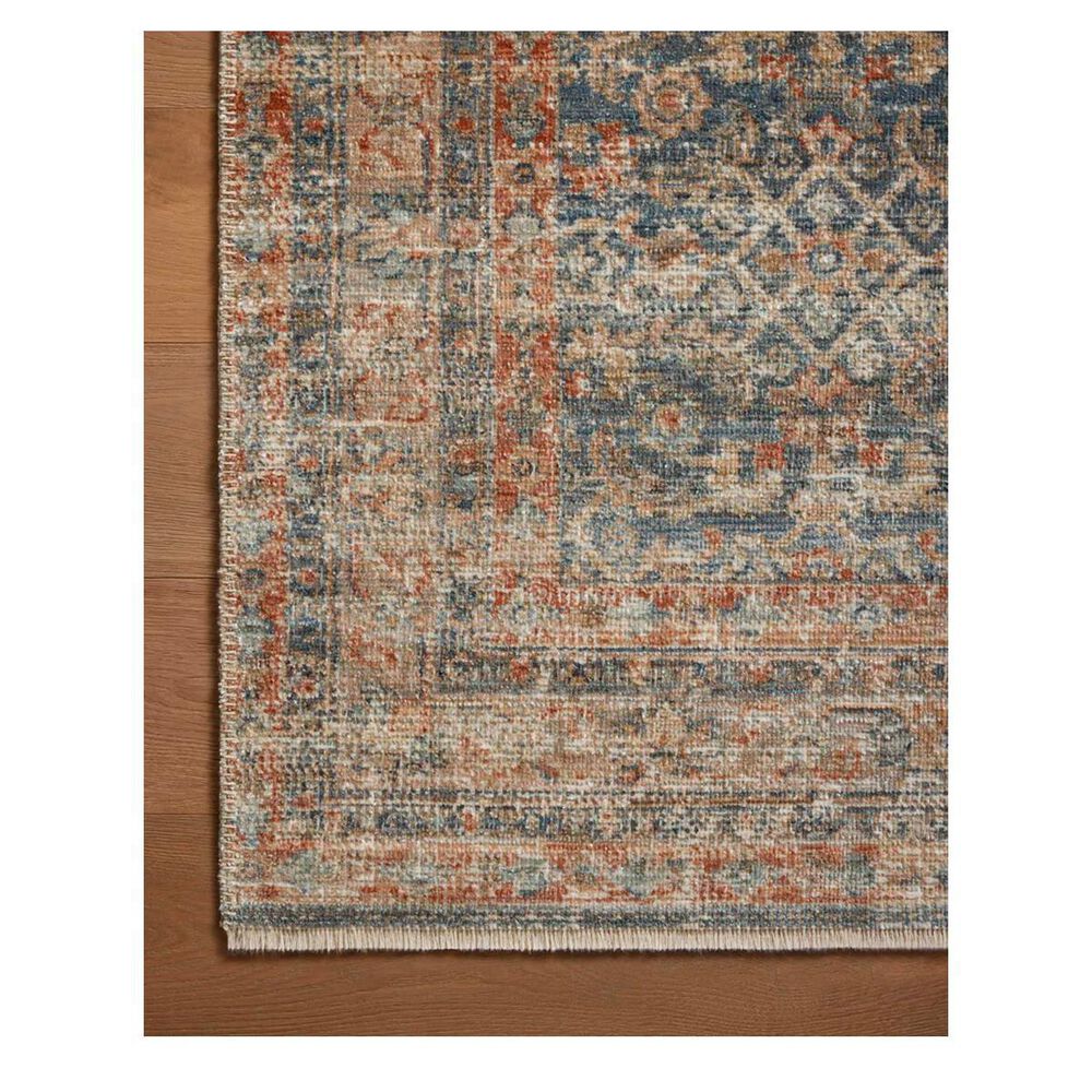 Loloi Loloi Heritage Blue / Rust 13&#39; x 16&#39; Area Rug, , large