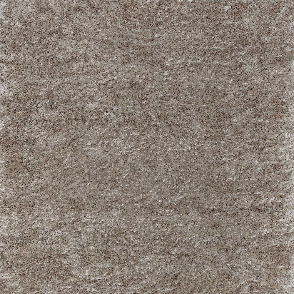 Karastan Billow Shag 5&#39;3&quot; x 8&#39; Taupe Area Rug, , large