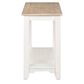 Belle Furnishings Summerhill Sofa Table in Soft White Wash, , large