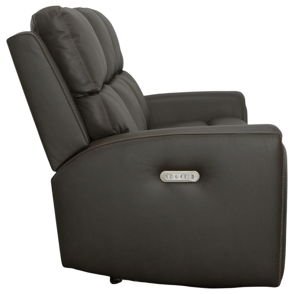Flexsteel Jarvis Power Reclining Sofa with Headrests in Mica, , large