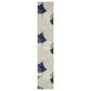 Nourison Aloha ALH05 2"3" x 10" Ivory and Navy Indoor/Outdoor Runner, , large