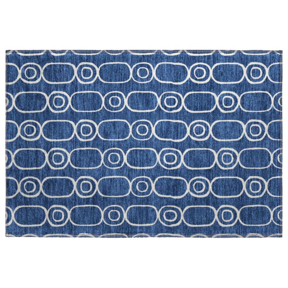 Dalyn Rug Company The Reserve TR6 Navy 1"8" x 2"6" Indoor/Outdoor Area Rug, , large