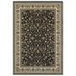 Oriental Weavers Kashan 108B 9"10" x 12"10" Black Area Rug, , large