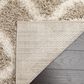 Safavieh Dallas Shag SGD258D-10 10" x 14" Beige/Ivory Area Rug, , large