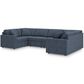 Ashley Modmax 6-Piece Sectional in Ink, , large