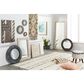 Surya Machu Picchu 10" x 14" Cream, Ivory, Dark Brown, Charcoal, Black and Light Gray Area Rug, , large