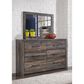 Ashley Drystan Youth Mirror in Brown Rustic, , large
