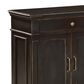 Home Trends & Design Turin 100" Sideboard in Distressed Black and Walnut, , large
