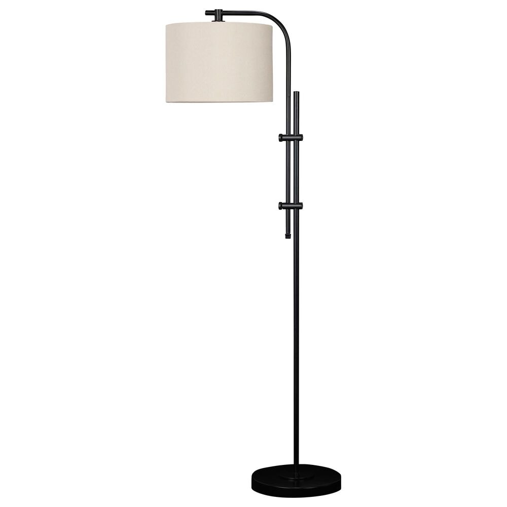 Ashley Baronvale Floor Lamp in Black, , large