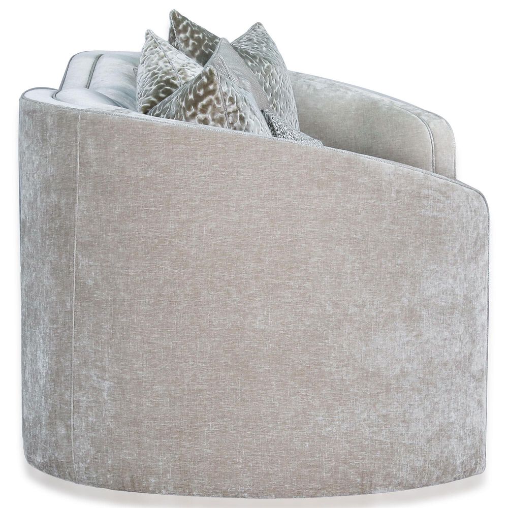 Aria Designs Naomi 95" Stationary Sofa in Dove, , large