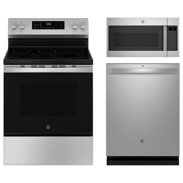 GE Appliances 3 Piece Kitchen Package in Stainless Steel, , large