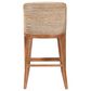Baxton Studio Jasper Bar Stool in White Wash, , large