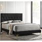 Pacific Landing Kendall King Bed in Black and Gold, , large