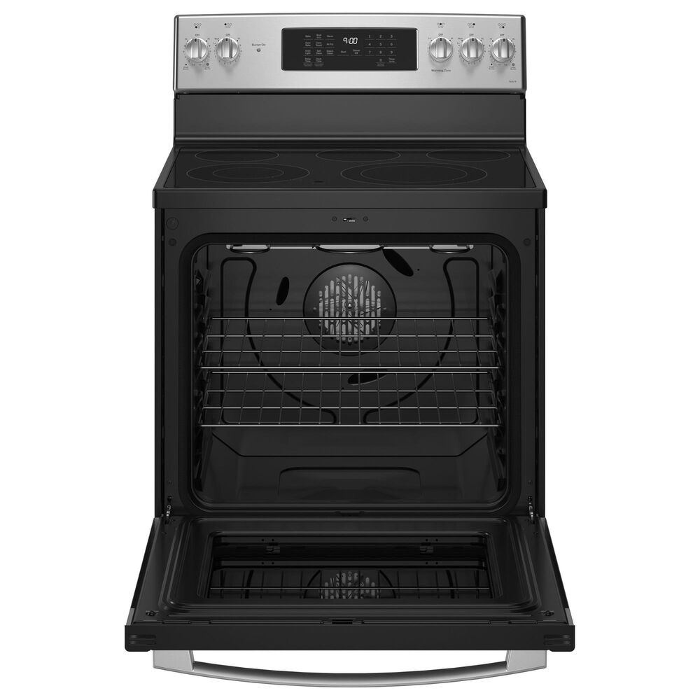 GE Profile 3-Piece Kitchen Package with 30&quot; Free-Standing Electric Range and 24&quot; Dishwasher in Fingerprint Resistant Stainless Steel, , large