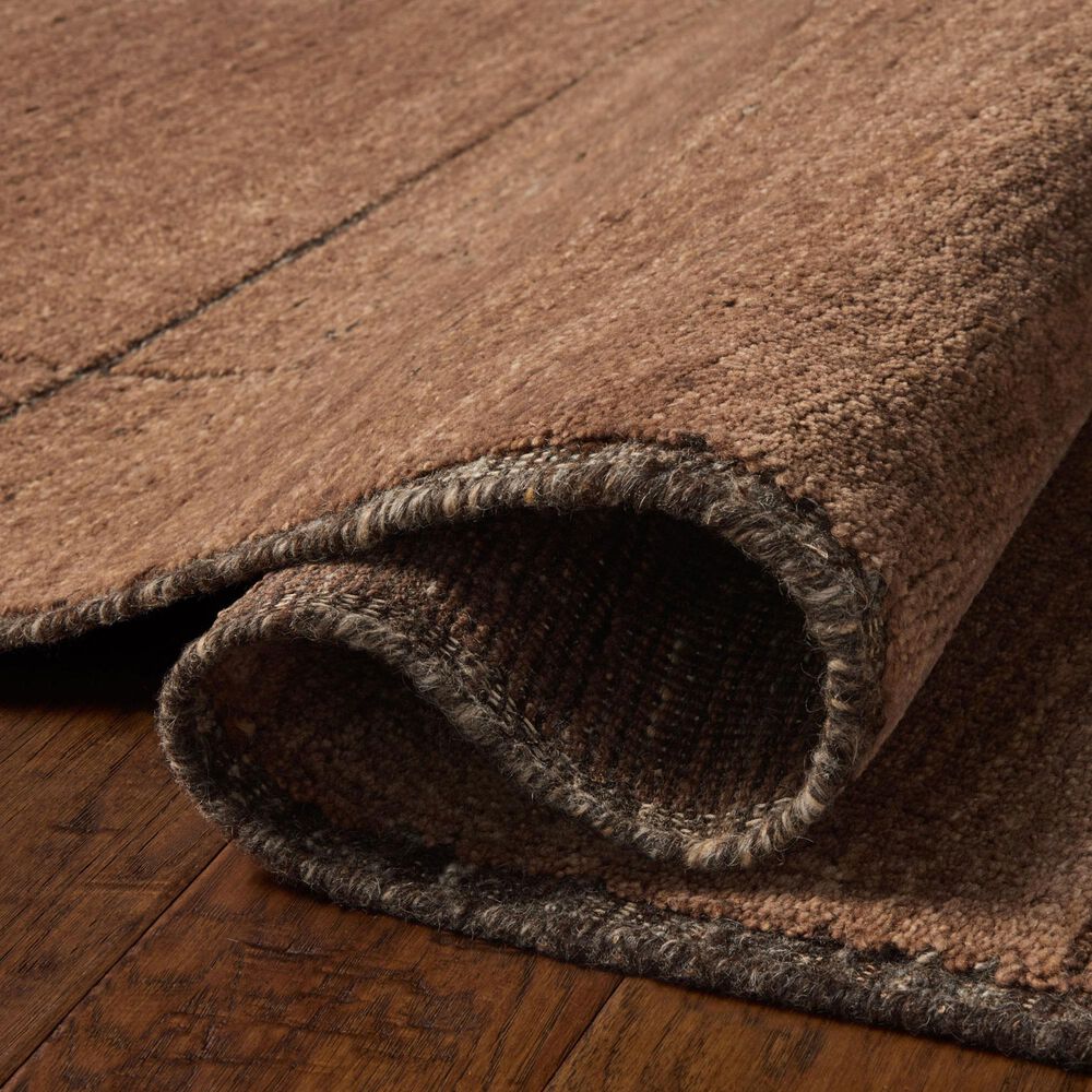 Loloi Beckham Charcoal and Brown 3' x 8'6" Runner, , large