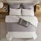 Hallmart Collectibles Blake 8-Piece King Comforter Set in Ivory, , large