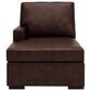 Ashley McDowlan 3-Piece Stationary Left Facing Sectional with Chaise in Coffee, , large