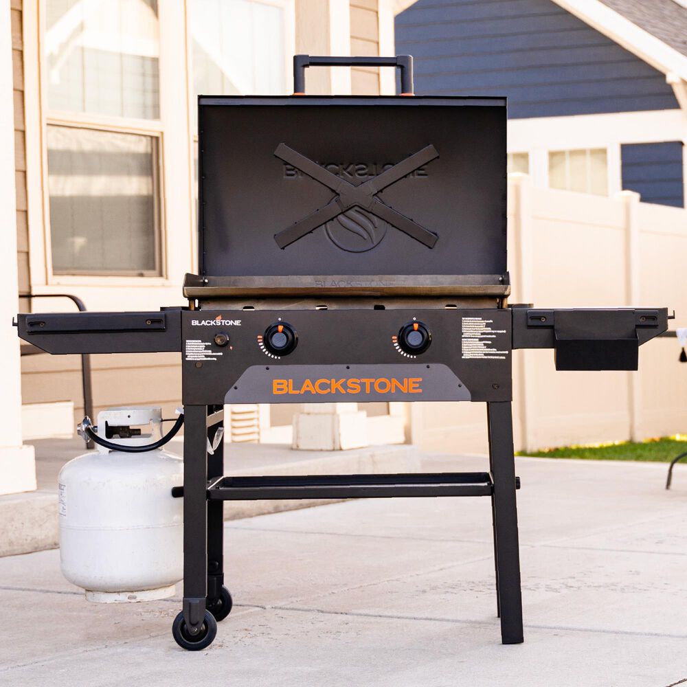 Blackstone 28&quot; Omnivore Griddle with Hood in Black, , large