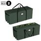 Timberlake Rolling Christmas Tree Storage Bag in Green (Set of 2), , large