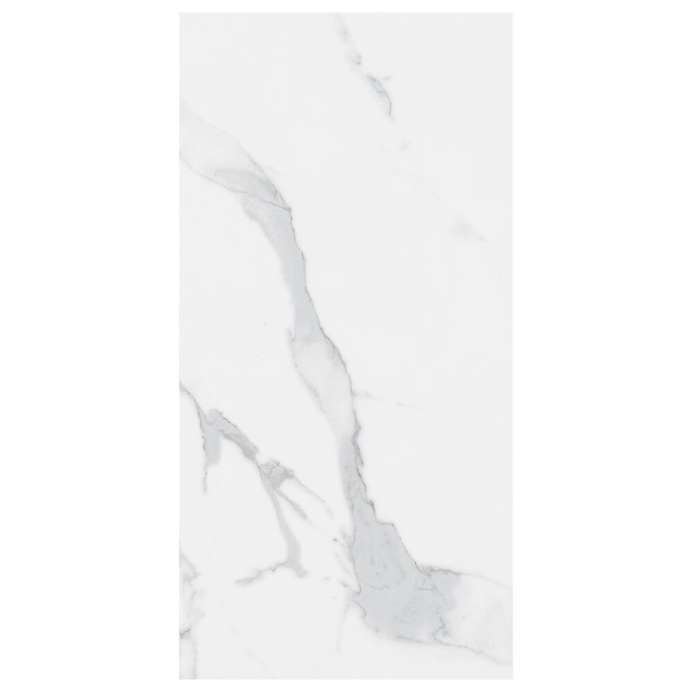 Paramount Fundamentals Statuario 12" x 24" Porcelain Tile, , large