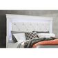 Global Furniture USA Pompei King Bed in Metallic White, , large