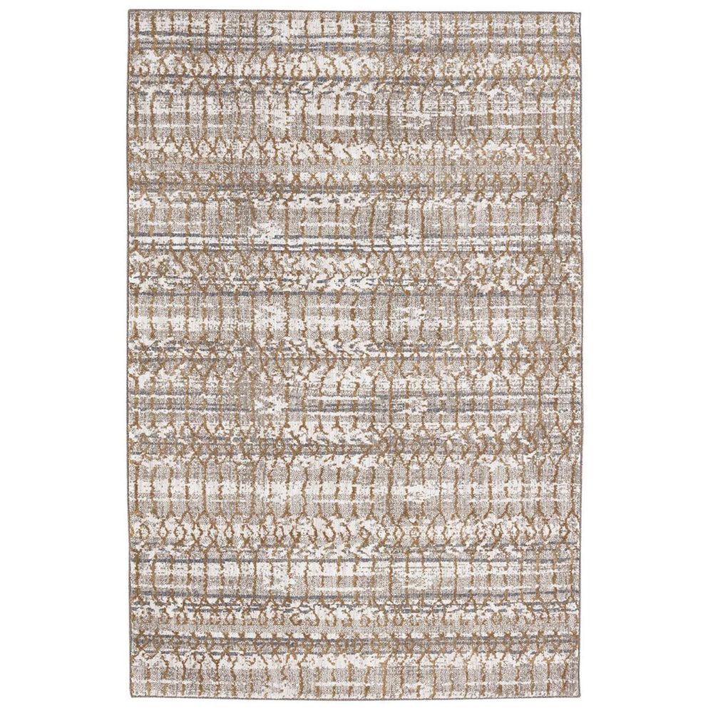 Patina Vie Cosmopolitan Flirt 91219-20047 9"6" x 12"11" Brushed Gold Area Rug, , large