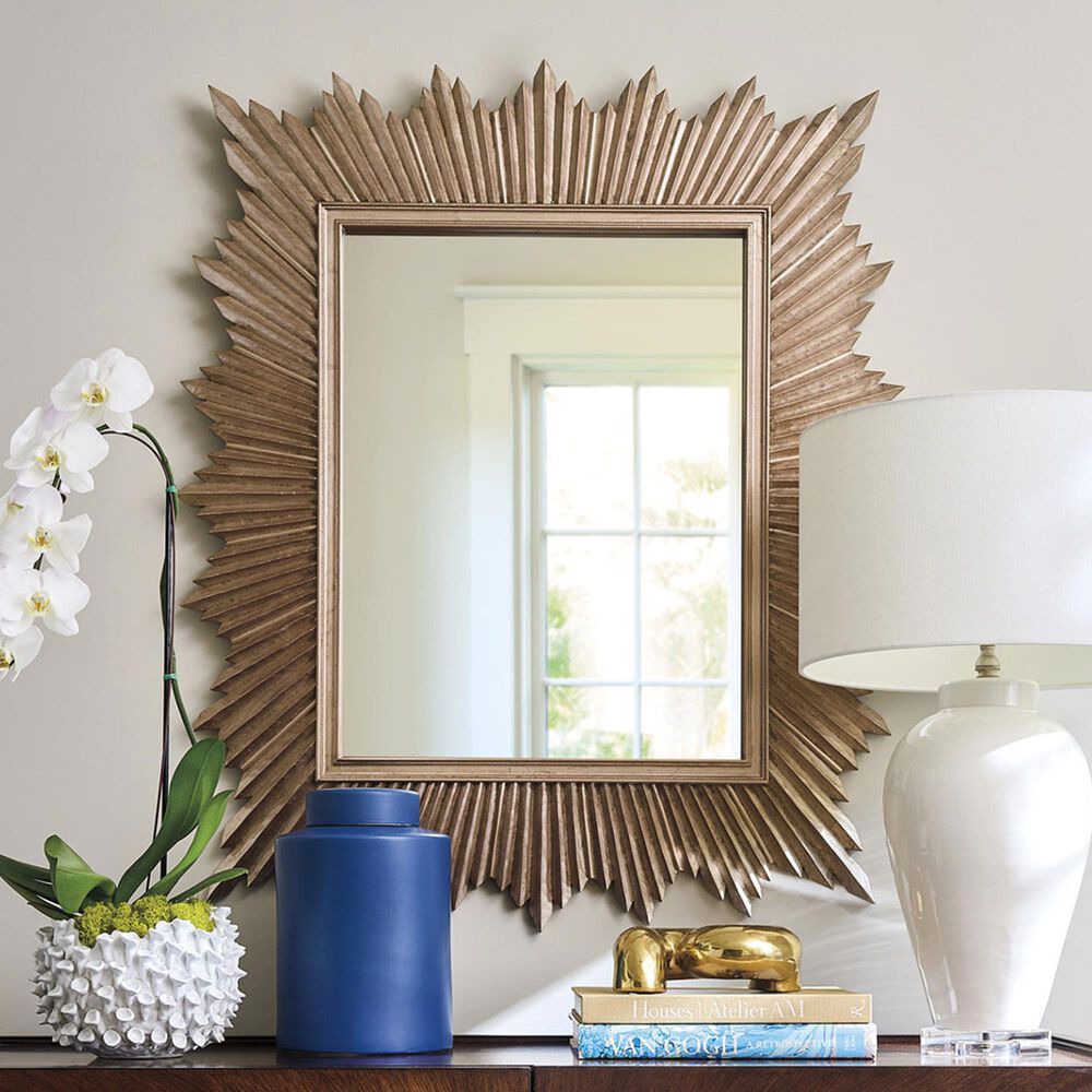 Lexington Home Brands Rendezvous Amherst Carved Mirror in Chester, , large