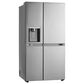 LG 27 Cu. Ft. Capacity Side-By-Side Door-In-Door Refrigerator in Stainless Steel, , large