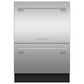 Fisher & Paykel 24" Professional Tall Double Drawer Dishwasher in Stainless Steel, , large