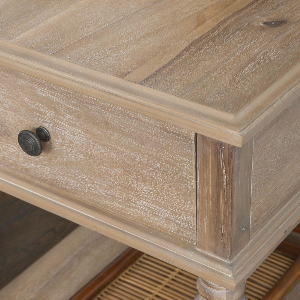 Linon Home Decor Mcghie Side Table in Natural, , large