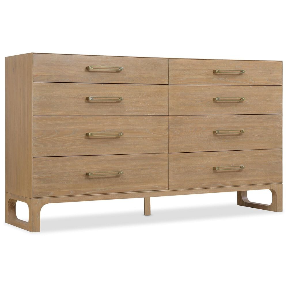 Hooker Furniture Banyon Bay 8-Drawer Dresser in Desert Oak, , large