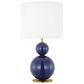 Visual Comfort & Co. Suki Medium Table Lamp in Navy, , large