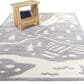 Balta Rugs Sherwood Landscape 5"3" x 7" Cream Kids Area Rug, , large