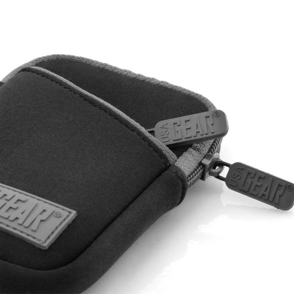 USA Gear Compact Digital Camera Carrying Case with Neoprene Cushion, , large