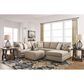 Ashley Baceno Oversized Accent Ottoman in Hemp, , large