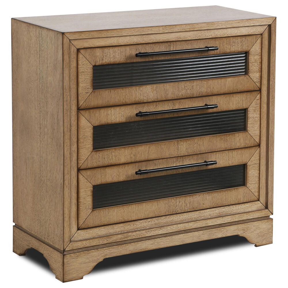 Stylecraft Lamps Inc 3-Drawer Wooden Chest in Umber and Lead, , large