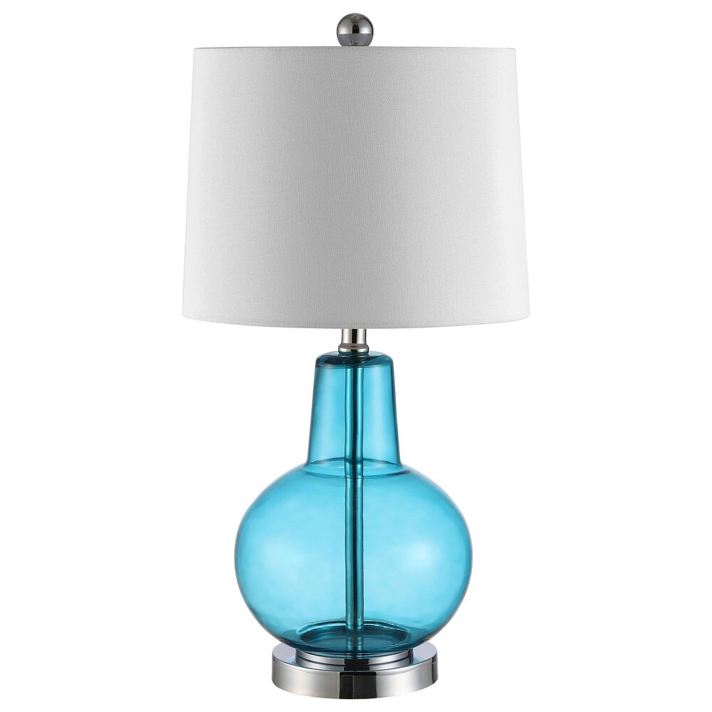 Safavieh Atlas Morocco Blue Rotary SocketTable Lamp in Blue, , large