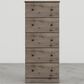 Lemoore 5 Drawer Quality Chest in Weathered Grey Ash, , large