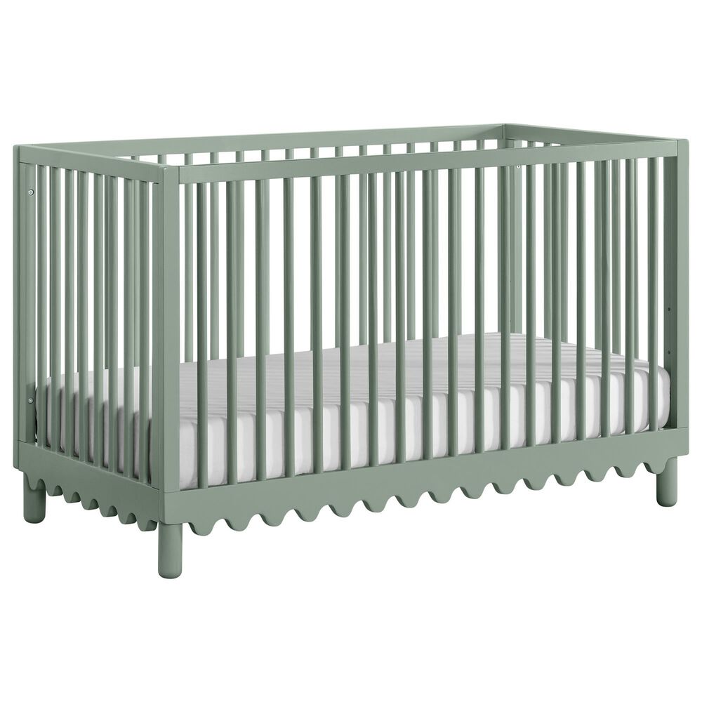 Oxford Baby Sterling 3-in-1 Convertible Crib in Olive Green, , large