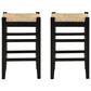 Ashley Mirimyn Counter Stool Set of 2 in Black, , large