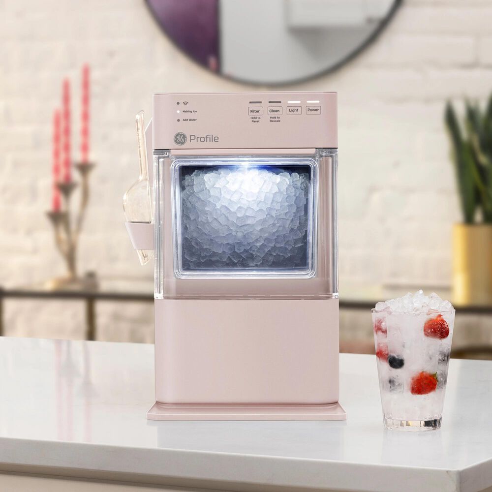 GE Profile Opal 2 Lb. Mini Nugget Ice Maker in Peony Pink, , large
