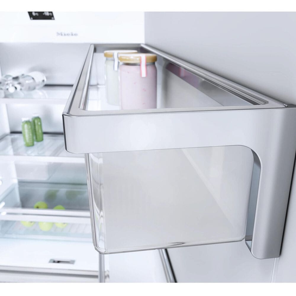 Miele 36" Bottom Mount Refrigerator with MasterCool on Left Hinge in Stainless Steel, , large