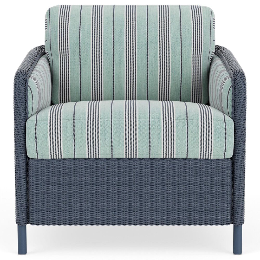 Lloyd Flanders Visions Patio Lounge Chair in Hansen Seaglass, , large