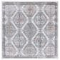 Safavieh Oregon ORE885 6"7" Square Grey and Ivory Area Rug, , large
