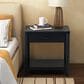 Safavieh Jaylessa 1-Drawer End Table in Black, , large