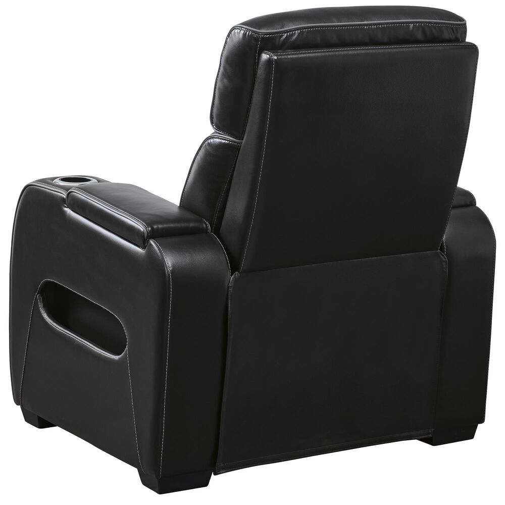 Ashley Boyington 2-Piece Power Reclining Sofa and Recliner in Black, , large