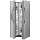 Frigidaire Gallery 4 PC Kitchen Package with 25.6 Cu. Ft. 36" Standard Depth Side-by-Side Refrigerator, 30" Front Control Electric Range with Total Convection, 1.9 Cu. Ft. OTR Microwave with Sensor, and 24" Built-In Dishwasher , , large