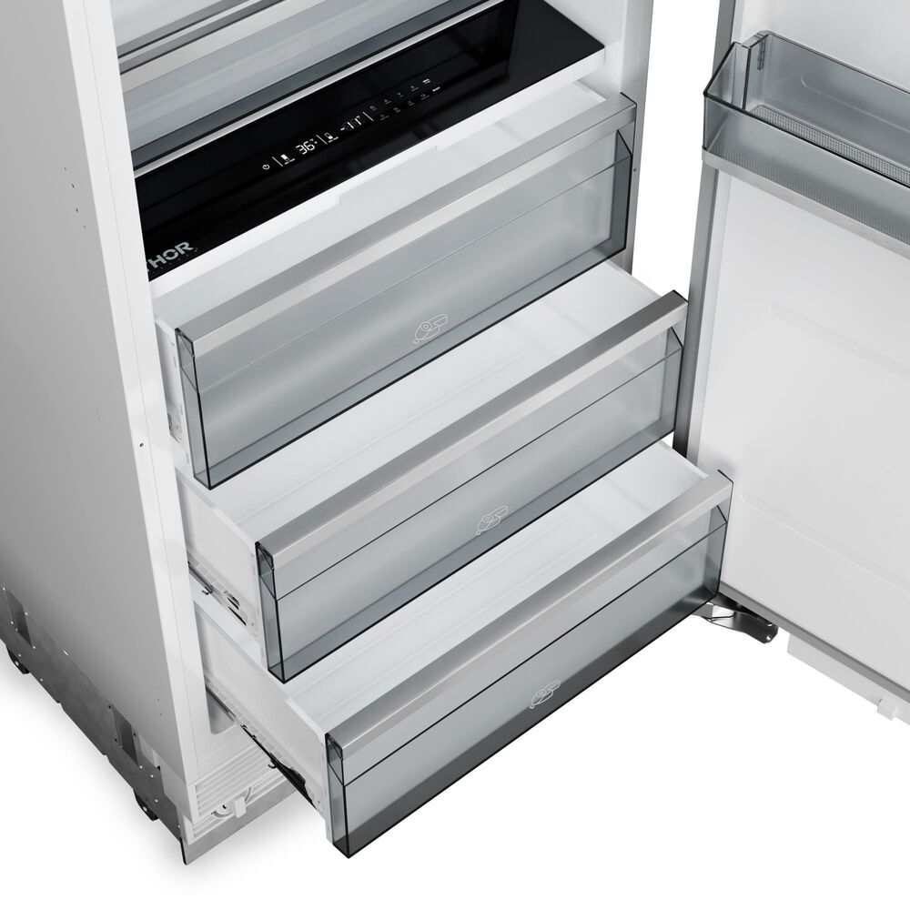 Thor Kitchen 16.6 Cu. Ft. Built-In Refrigerator Column in Panel Ready, , large